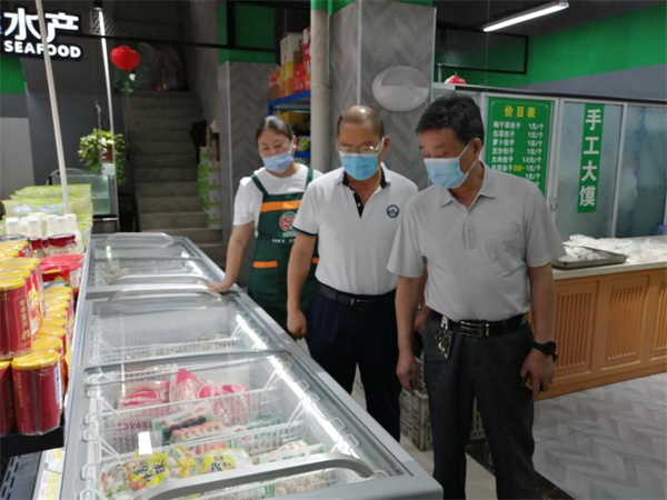 淮南市局三級調研員馬開(kāi)珍赴經(jīng)開(kāi)區開(kāi)展進(jìn)口冷鏈食品監管督查工作