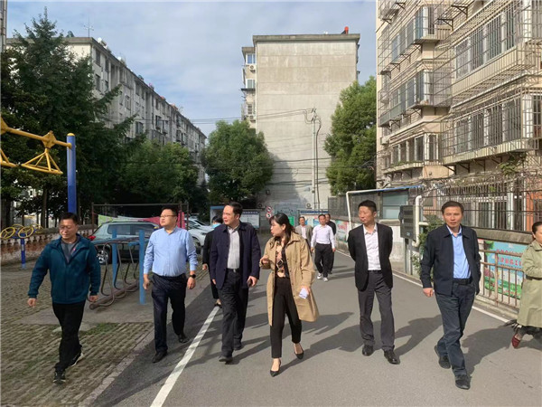 淮南：李寶云一行深入龍泉社區實(shí)地調研文明城市創(chuàng  )建工作