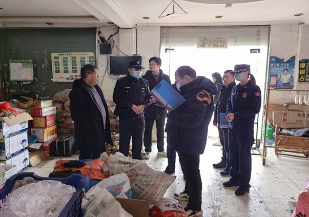 淮南市高新區三和鎮多部門(mén)聯(lián)合 開(kāi)展安全生產(chǎn)大檢查