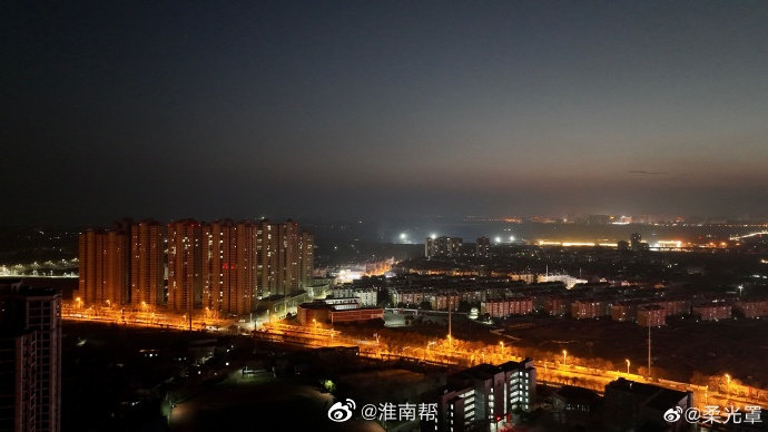 【圖說(shuō)淮南】——點(diǎn)擊收獲淮南壽縣的夜景！