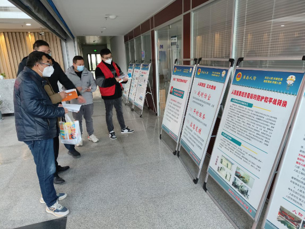 淮南高新區開(kāi)展人防宣傳教育“五進(jìn)”活動(dòng)