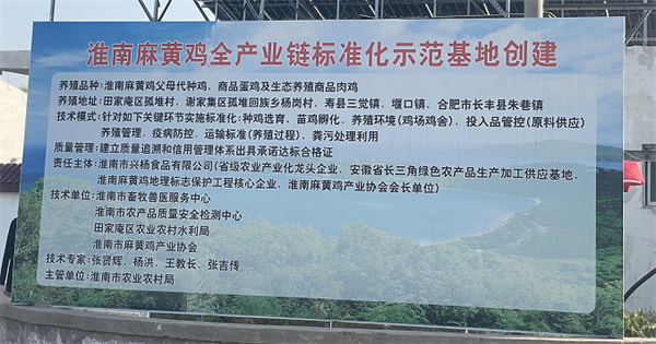 “皖美農品”——淮南麻黃雞