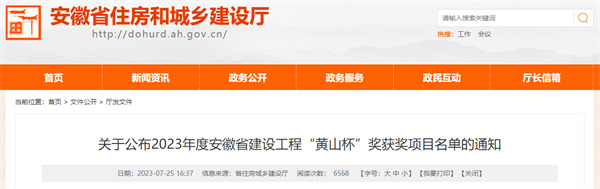 獲獎名單揭曉！淮南6個(gè)項目入選