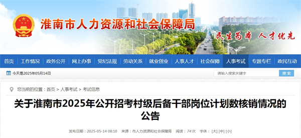 關(guān)于淮南市2025年公開(kāi)招考村級后備干部崗位計劃數核銷(xiāo)情況的公告.jpg